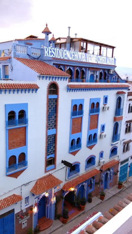 Residence Hoteliere Chez Aziz Чефчауен Екстериор снимка
