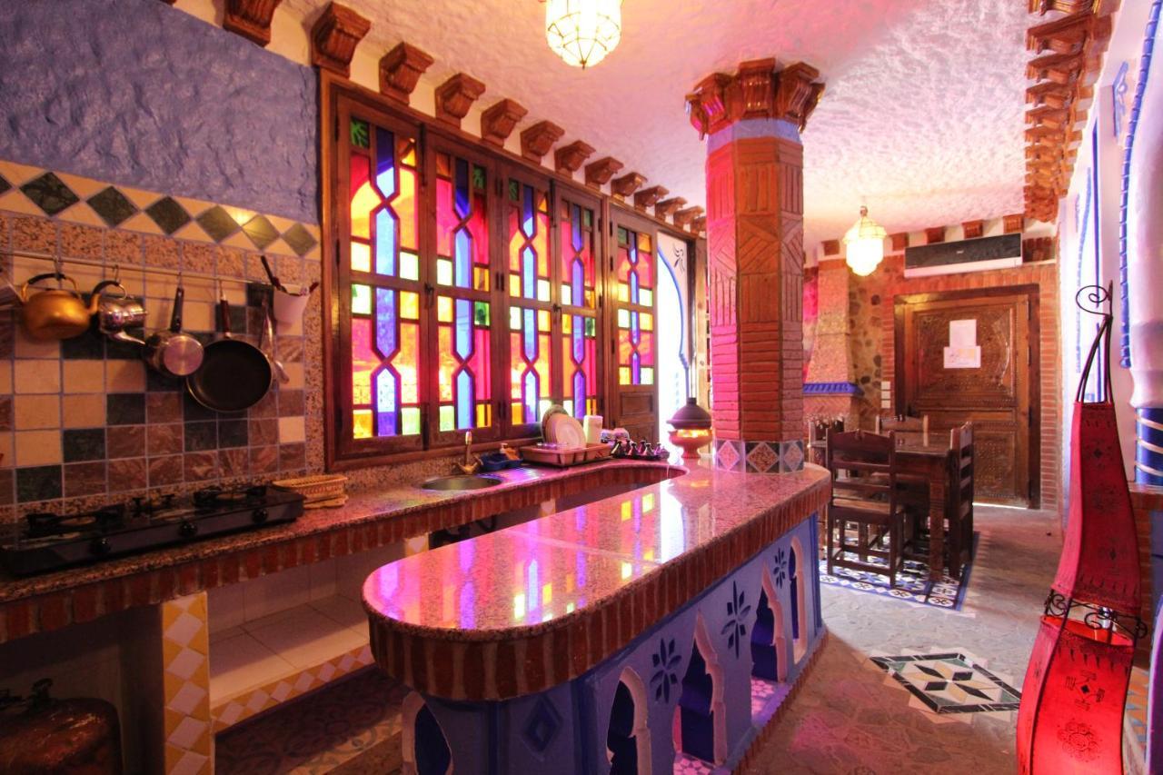 Residence Hoteliere Chez Aziz Чефчауен Екстериор снимка